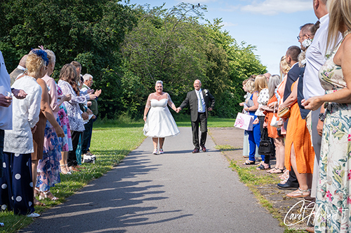 Sarah & David's Wedding Gallery Photo Shoot